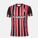 Camisa New Balance Away Spfc 2024 Jogador Masculina - Vermelho+Branco