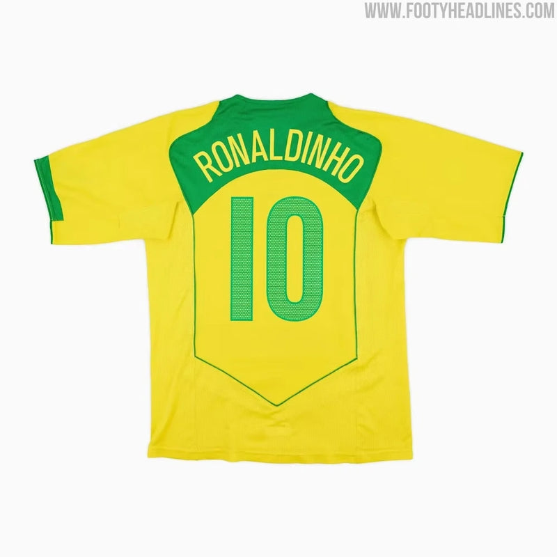 2004_06 Brazil Local Football Jersey