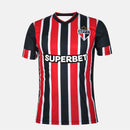 Camisa New Balance Away Spfc 2024 Jogador Masculina - Vermelho+Branco
